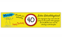 Geburtstagsbanner zum 40 | Geburtstags Banner 50 | Geburtstagsbanner 18 | Geburtstags-Banner online gestalten Geburtstagsbanner zum 40 | Geburtstags Banner 50 | Geburtstagsbanner 18 | Geburtstags-Banner online gestalten