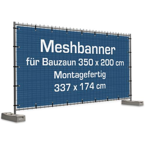 Zaunbanner | Meshplane | Mashplane | Mashbanner | Mash | Bauzaunbanner