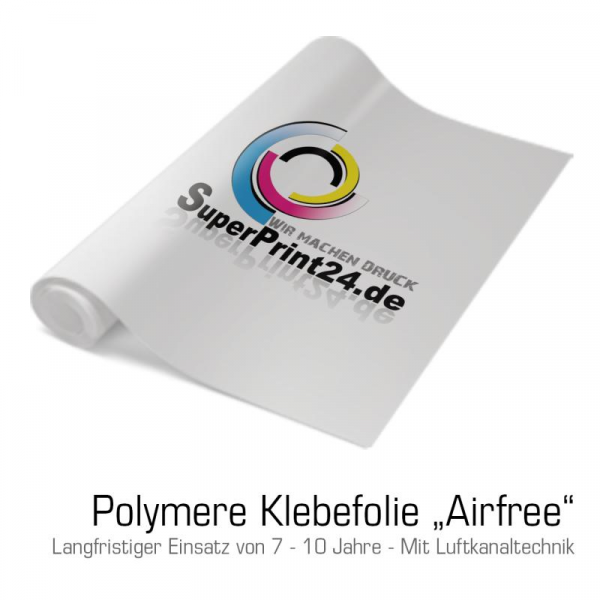 Klebefolie | Klebefolien | Luftkanaltechnik | Airfree | Aufkleber | Klebe-Folie | Superprint24.de