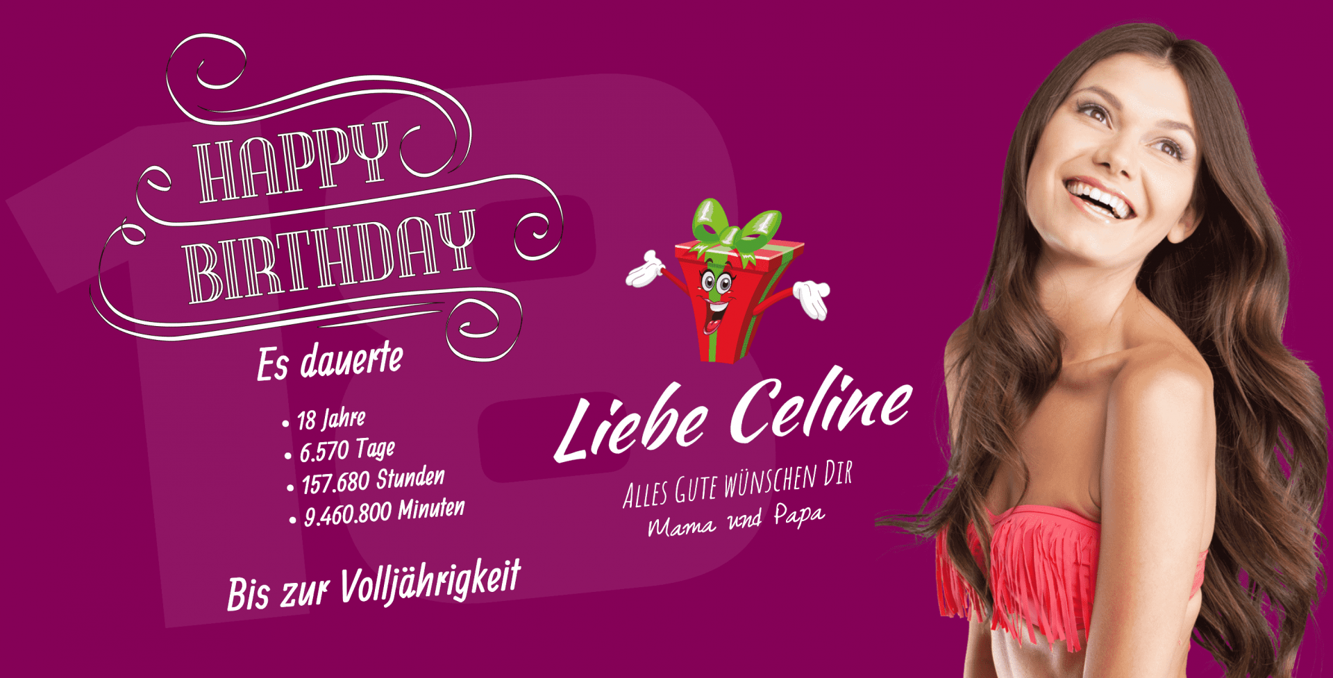 PartyYaa 20. Geburtstag Banner - Extra Groß 270x40cm, Silber Schwarz Deko